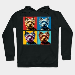 Norfolk Terrier Pop Art - Dog Lovers Hoodie